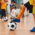 Football futsal training for children